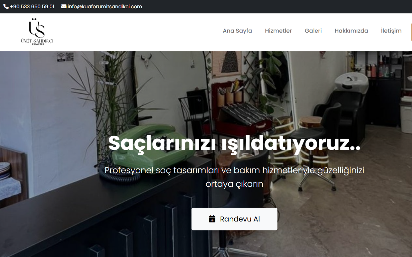 Kuaför Scripti hero görseli