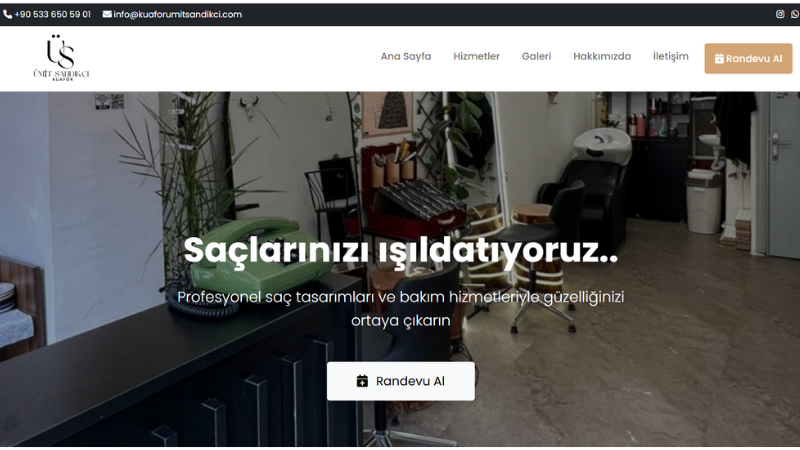 Kuaför Scripti önizleme görseli